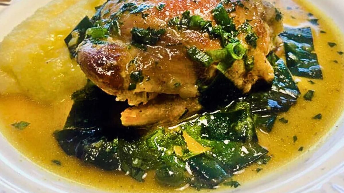 Imagem ilustrativa da receita FRANGO ENSOPADO COM ORA-PRO-NÓBIS