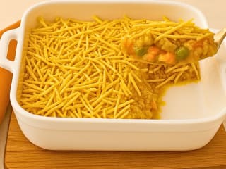 Imagem ilustrativa da receita FRICASSÉ DE LEGUMES GRATINADO SEM LACTOSE