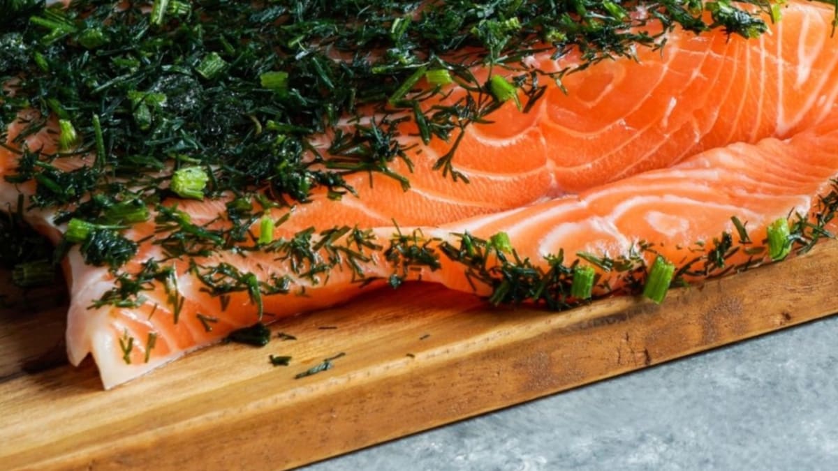 Imagem ilustrativa da receita GRAVLAX - SALMÃO CURADO