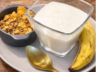 Imagem ilustrativa da receita IOGURTE DE COCO SEM LEITE  INSTANTÂNEO