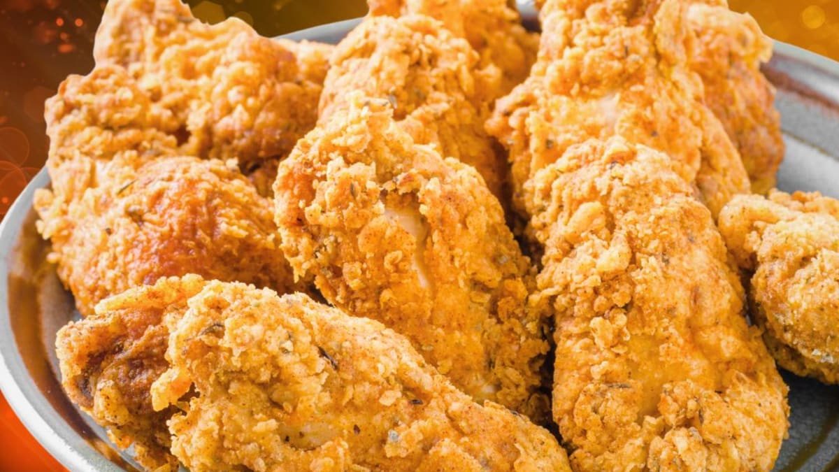 Imagem ilustrativa da receita ISCA CROCANTE DE FRANGO NA AIRFRYER