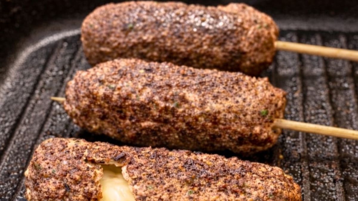 Imagem ilustrativa da receita KAFTA DE FRALDINHA RECHEADA COM QUEIJO COALHO