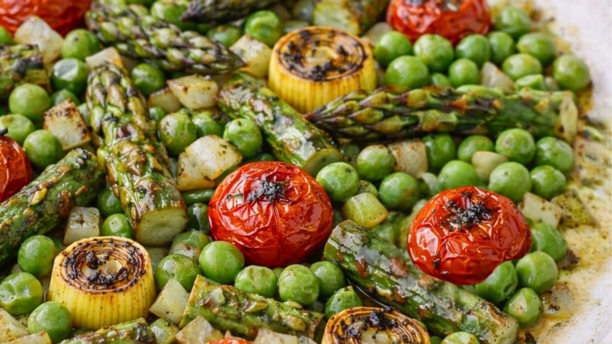 Imagem ilustrativa da receita LEGUMES ASSADOS AO LIMÃO