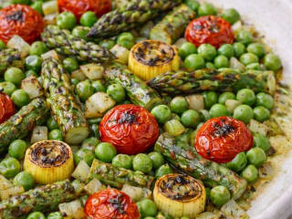 Imagem ilustrativa da receita LEGUMES ASSADOS AO LIMÃO