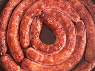 Imagem ilustrativa da receita LINGUIÇA SEM AIRFRYER