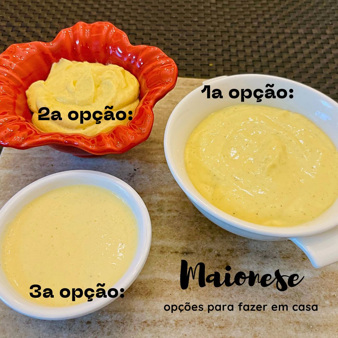 Maionese caseira
