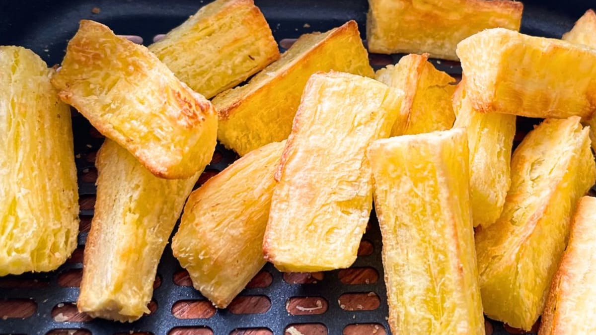Imagem ilustrativa da receita MANDIOCA/MACAXEIRA/AIPIM NA AIRFRYER
