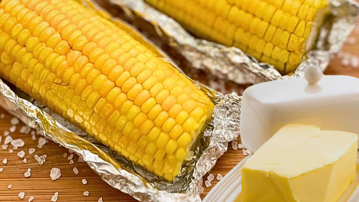 Imagem ilustrativa da receita MILHO COZIDO NA AIRFRYER