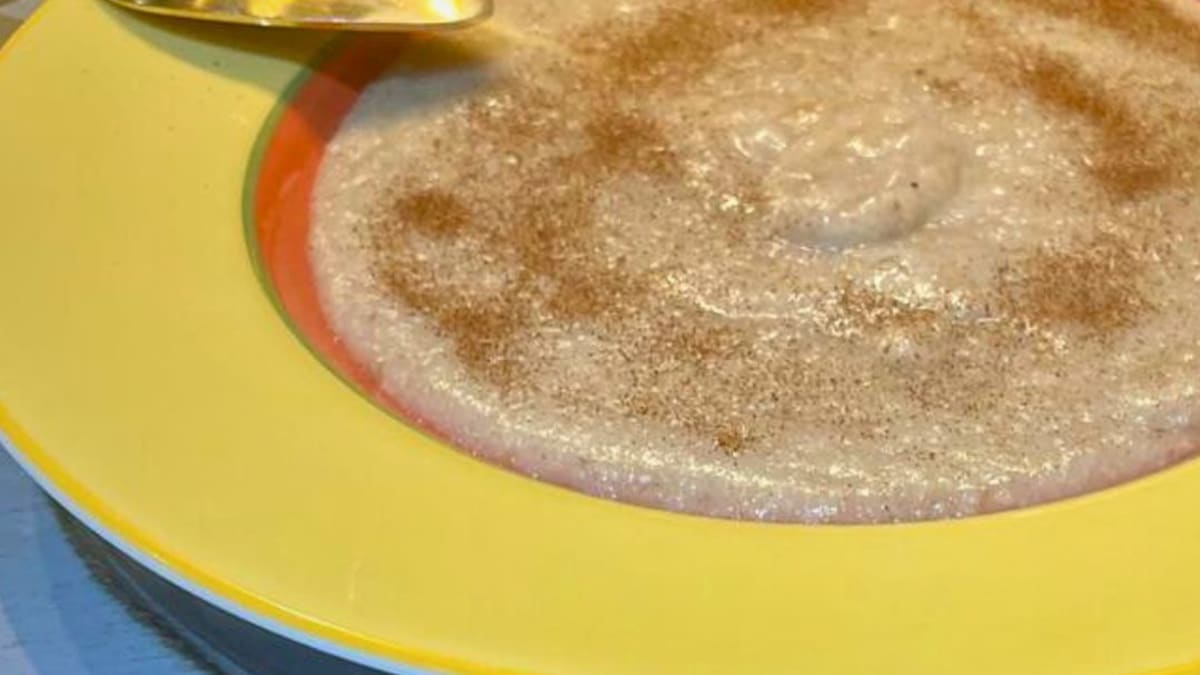 Imagem ilustrativa da receita MINGAU DE AVEIA SEM LEITE