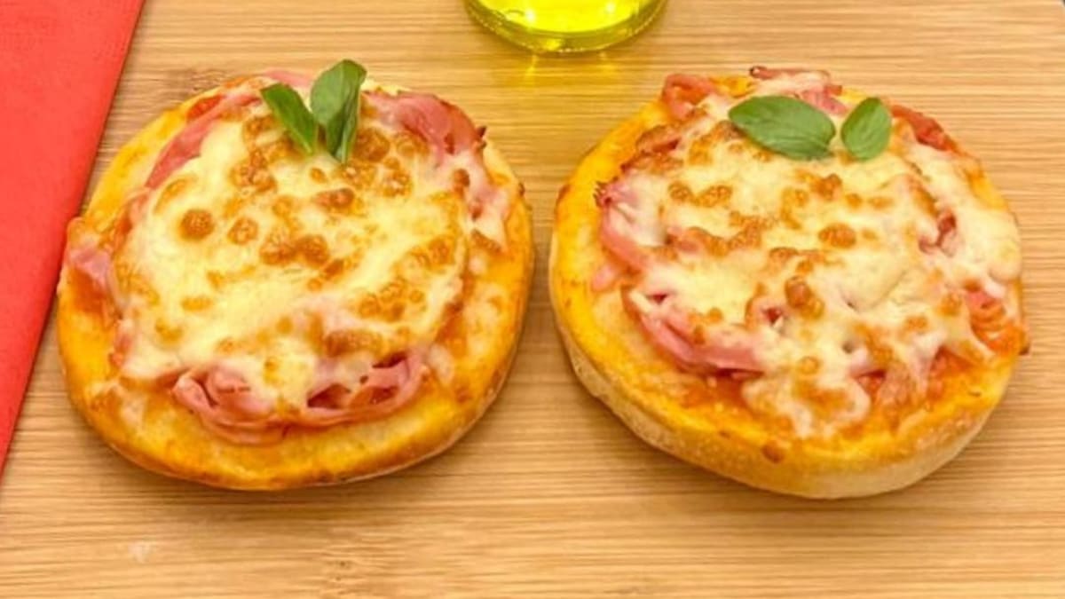 Imagem ilustrativa da receita Mini Pizza no Pão Sírio na Airfryer
