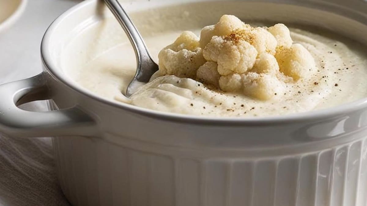 Imagem ilustrativa da receita MOLHO BRANCO DE COUVE-FLOR LOW CARB