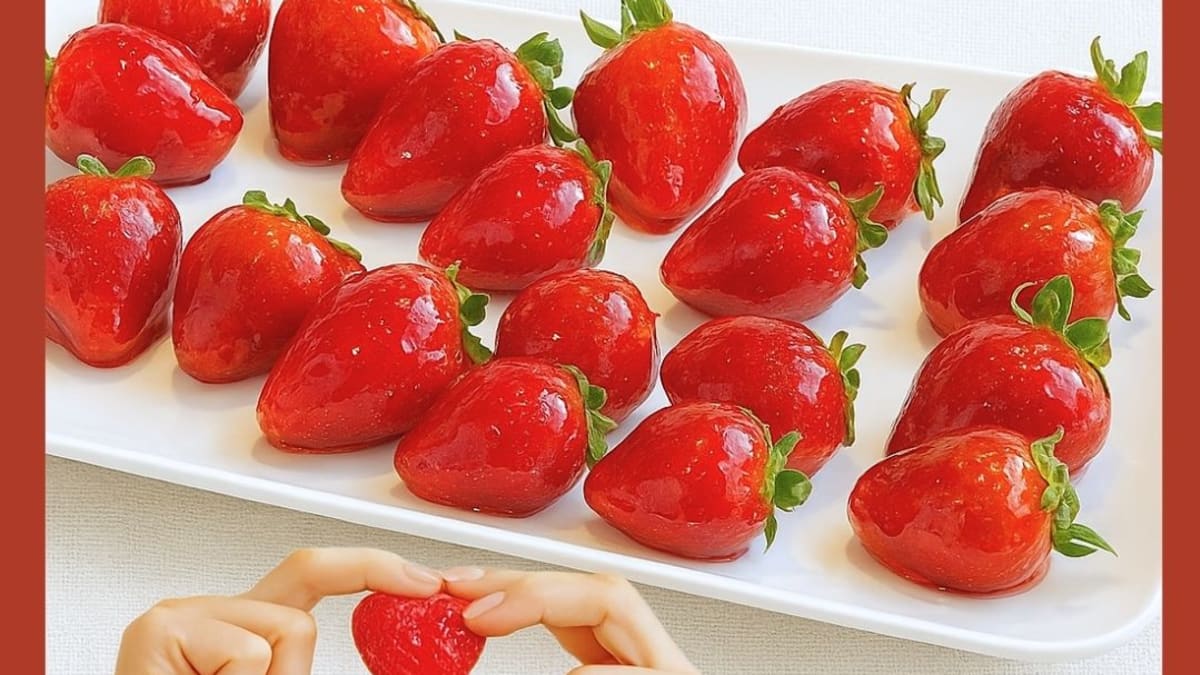 Imagem ilustrativa da receita MORANGO DO AMOR SEM CORANTE