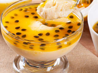 Imagem ilustrativa da receita Mousse Rápido de Maracujá
