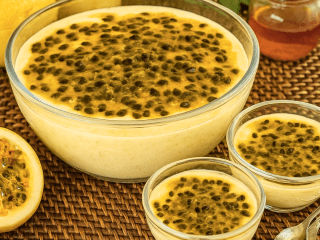 Imagem ilustrativa da receita MOUSSE DE MARACUJÁ FÁCIL