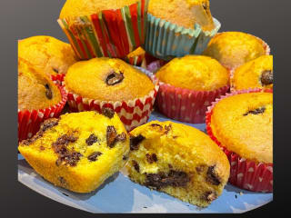 Imagem ilustrativa da receita Muffin de Cenoura Sem Trigo (sem glúten e sem lactose)