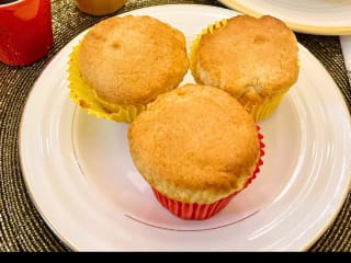 Imagem ilustrativa da receita MUFFIN NA AIRFRYER (BOLINHO DE BACIA)