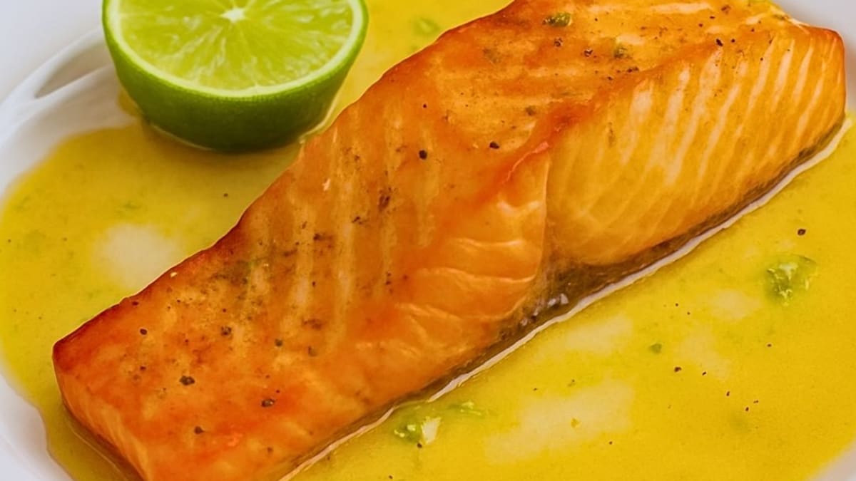 Imagem ilustrativa da receita SALMÃO NA AIRFRYER