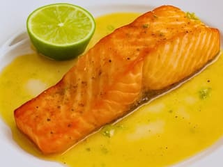 Imagem ilustrativa da receita SALMÃO NA AIRFRYER