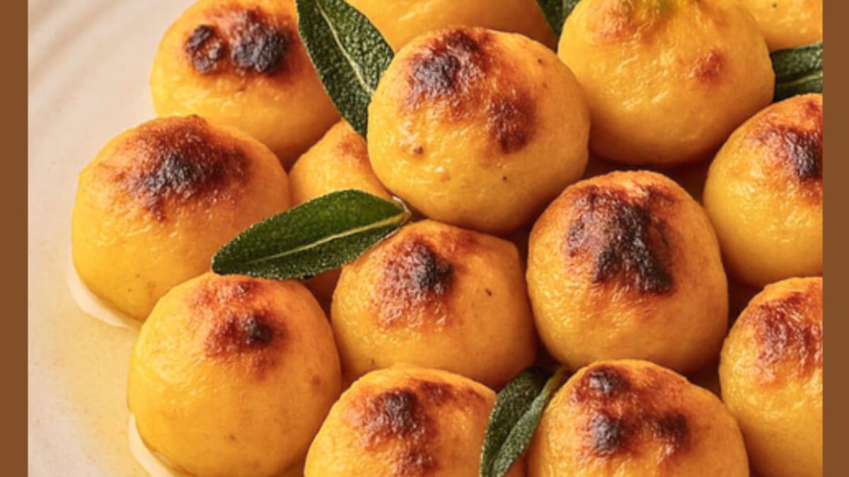 Imagem ilustrativa da receita NHOQUE DE BANANA-DA-TERRA 2 INGREDIENTES NA AIRFRYER