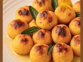 Imagem ilustrativa da receita NHOQUE DE BANANA-DA-TERRA 2 INGREDIENTES NA AIRFRYER