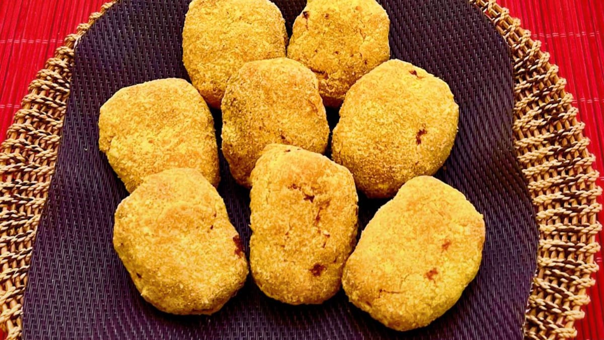 Imagem ilustrativa da receita NUGGETS CASEIRO SAUDÁVEL NA AIRFRYER