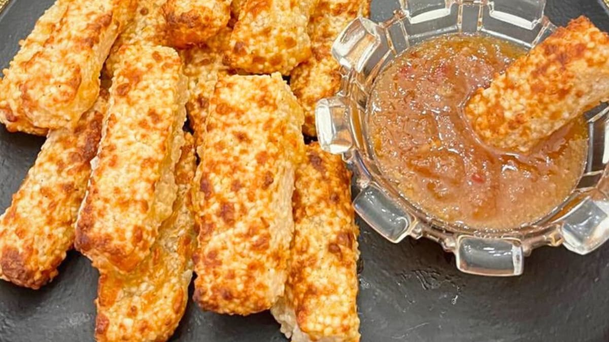 Imagem ilustrativa da receita PALITOS DE TAPIOCA NA AIRFRYER
