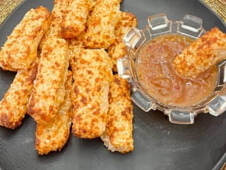 Imagem ilustrativa da receita PALITOS DE TAPIOCA NA AIRFRYER