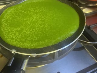 Imagem ilustrativa da receita PANQUECA DE ESPINAFRE