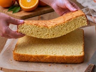 Imagem ilustrativa da receita PÃO DE LÓ DE LARANJA