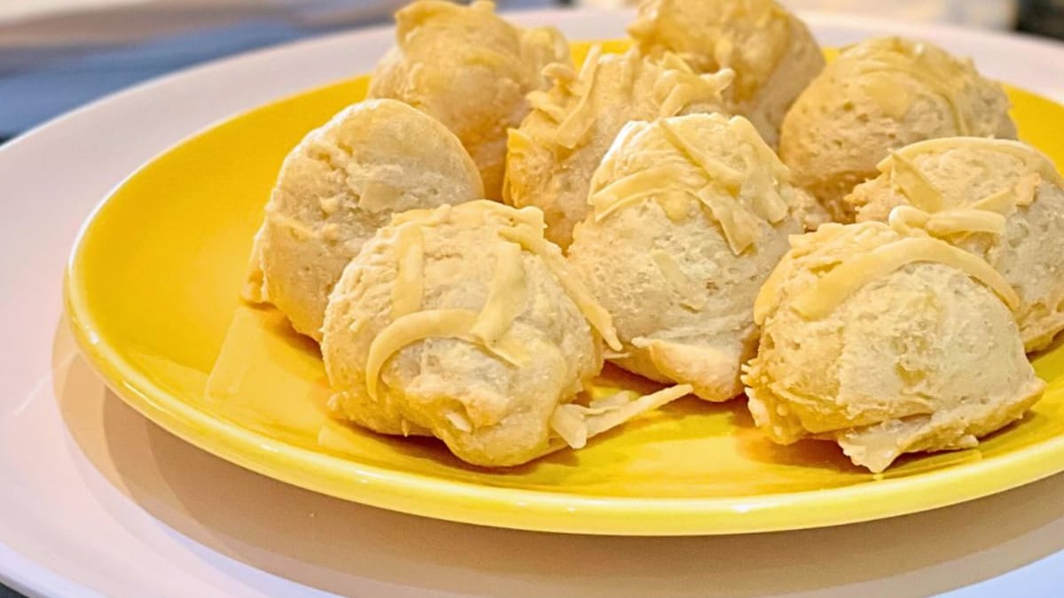 Imagem ilustrativa da receita PÃO DE QUEIJO VEGANO