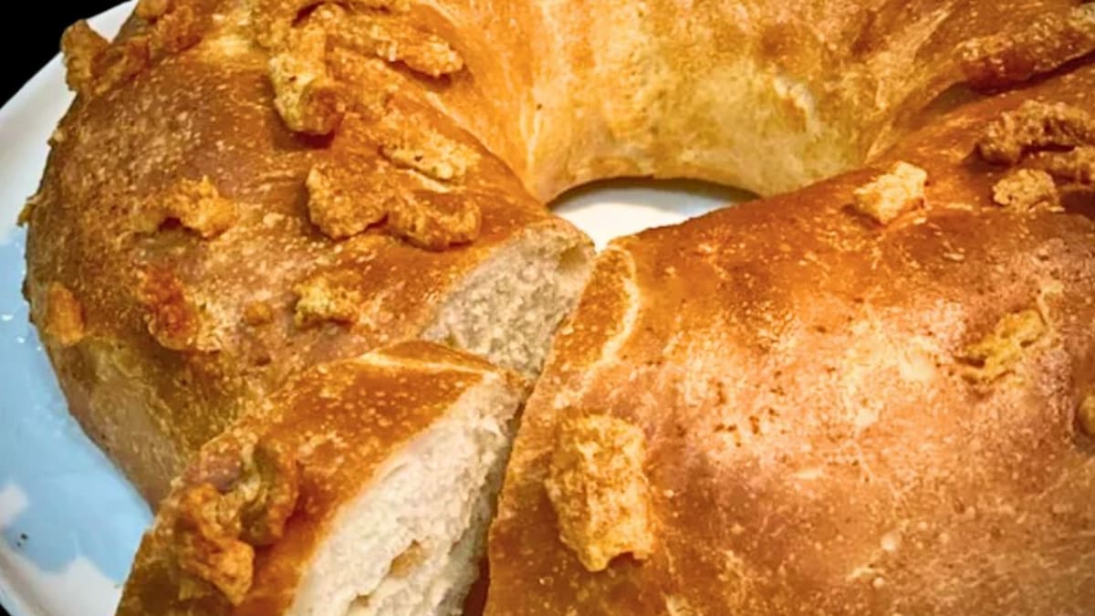 Imagem ilustrativa da receita Pão de Torresmo