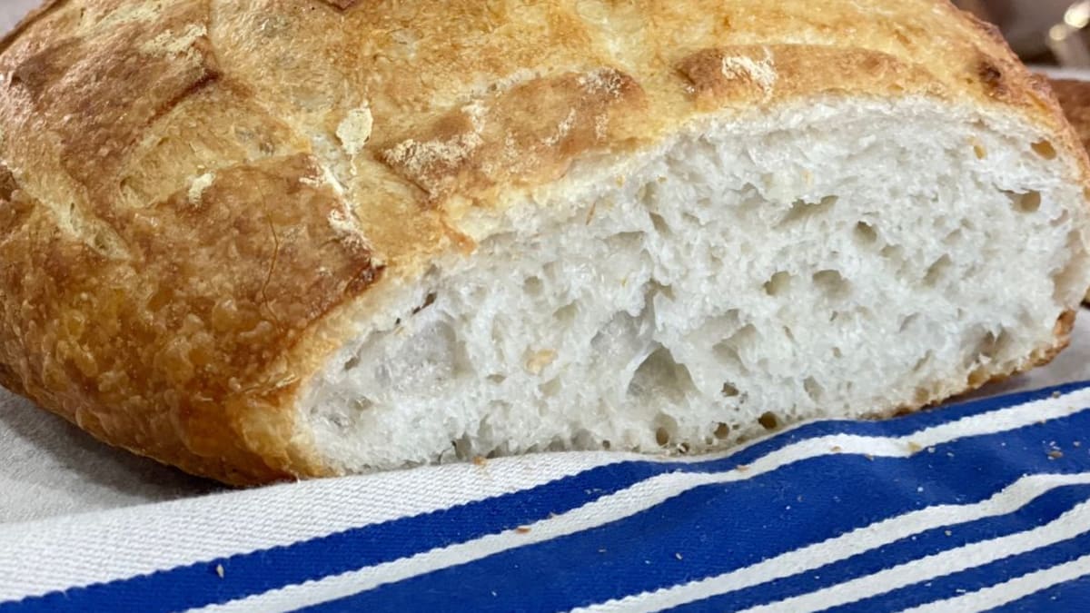 Imagem ilustrativa da receita PÃO ITALIANO COM FERMENTO BIOLÓGICO