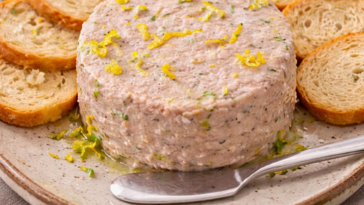 Imagem ilustrativa da receita PATÊ DE ATUM COM CREAM CHEESE E LIMÃO