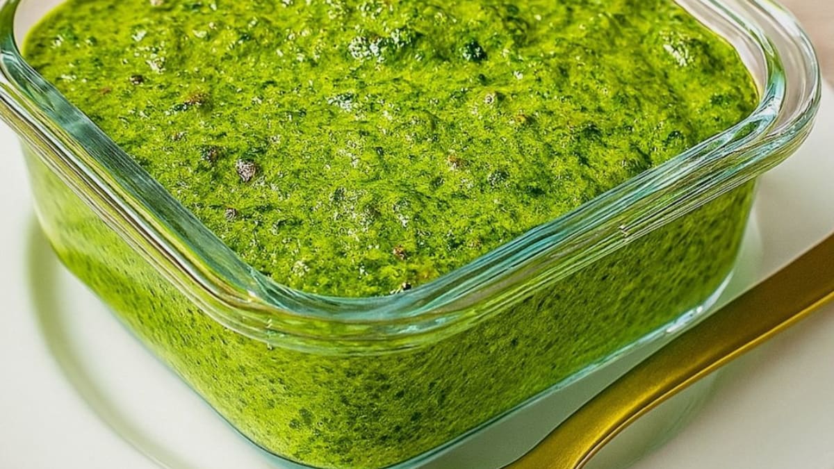 Imagem ilustrativa da receita PESTO DE MANJERICÃO CREMOSO