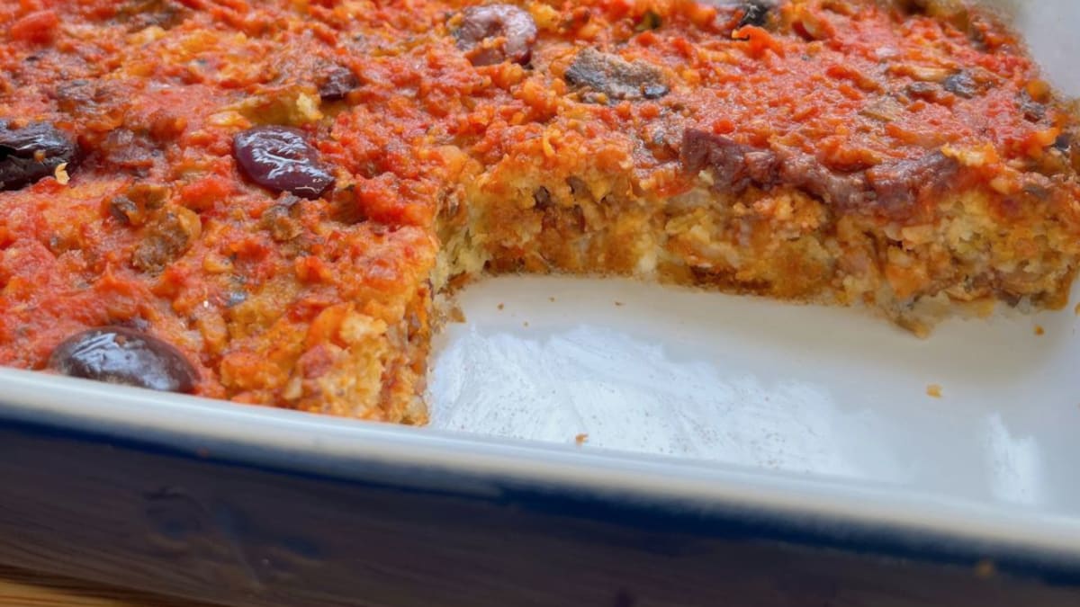 Imagem ilustrativa da receita TORTA DE SARDINHA COM MASSA MOLE