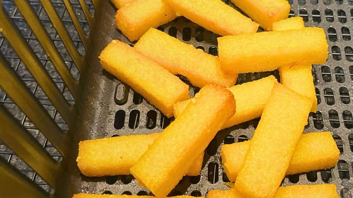 Imagem ilustrativa da receita POLENTA CROCANTE NA AIRFRYER (SEM FRITURA)