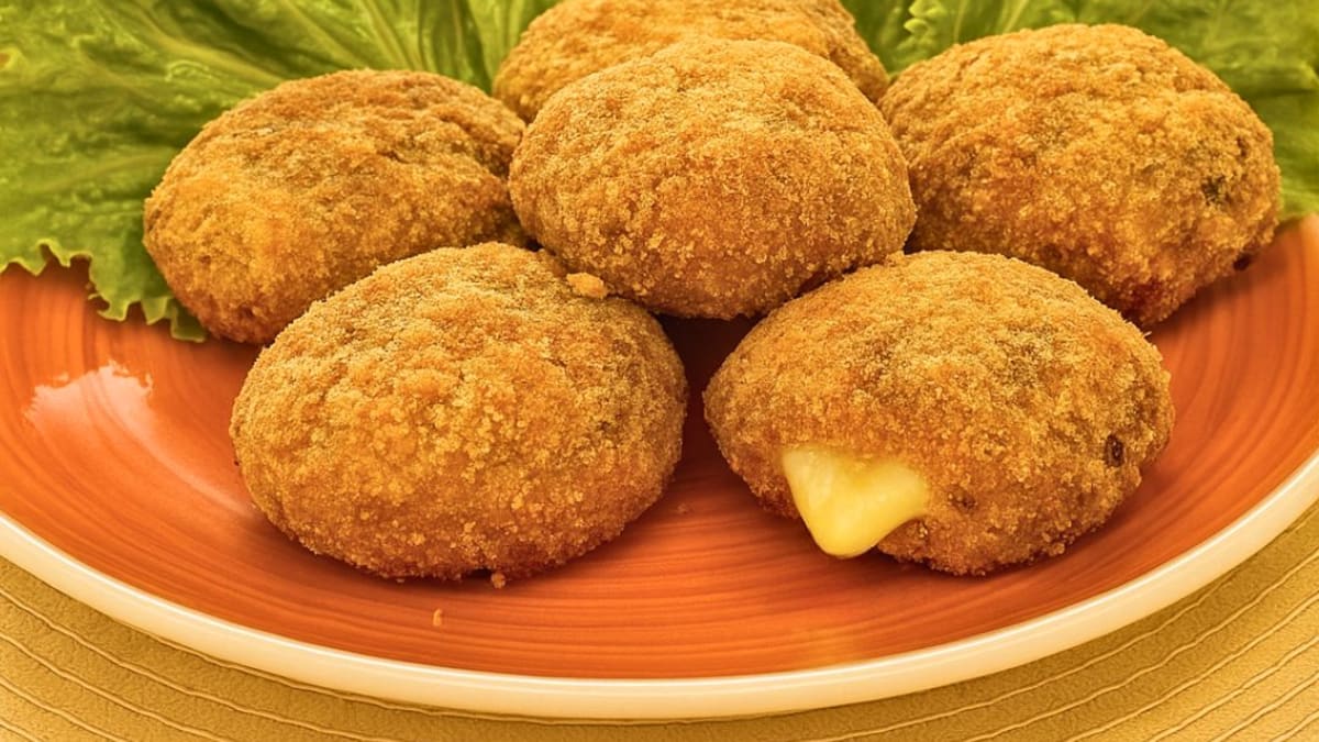 Imagem ilustrativa da receita POLPETONE DE BERINJELA SEM FRITAR