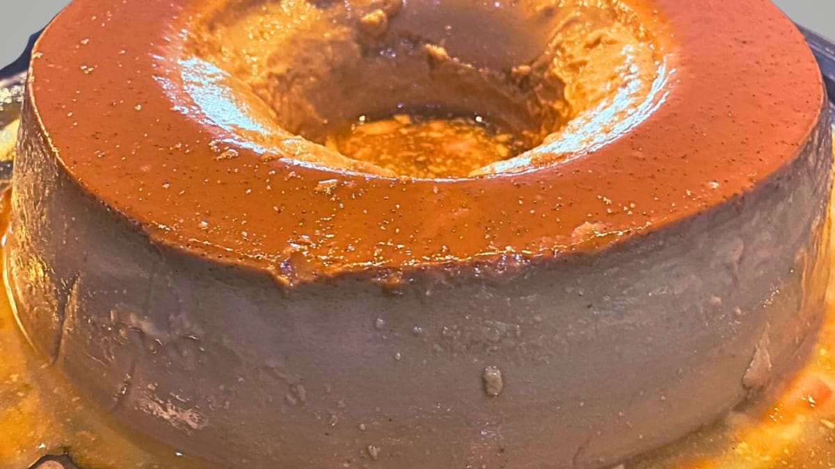 Imagem ilustrativa da receita PUDIM DE LEITE CREMOSO (COM CREAM CHEESE OU MASCARPONE CASEIRO)