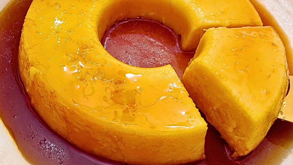 Imagem ilustrativa da receita PUDIM DE MILHO CREMOSO SEM FORNO