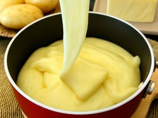 Imagem ilustrativa da receita PURÊ DE BATATA COM QUEIJO  ALIGOT