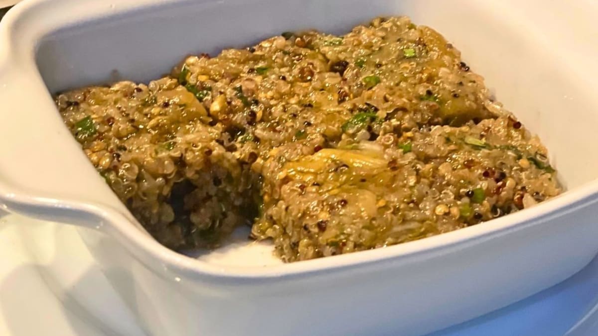 Imagem ilustrativa da receita QUIBE DE BERINJELA E QUINOA