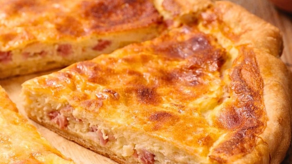 Imagem ilustrativa da receita QUICHE LORRAINE TRADICIONAL FRANCESA