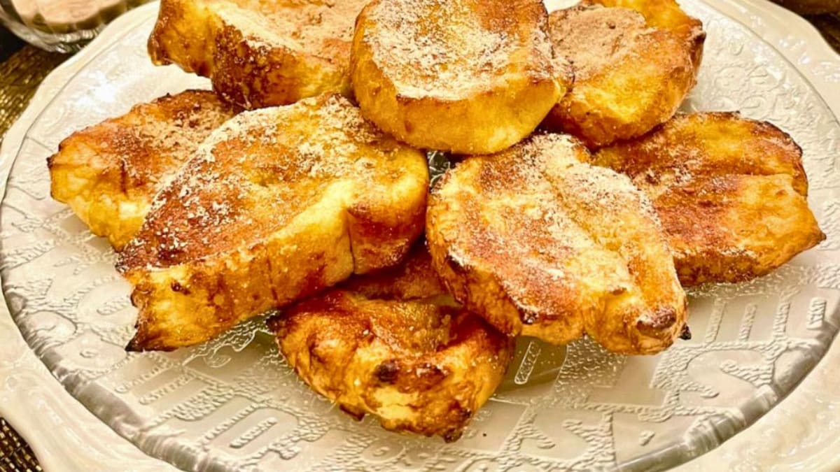 Imagem ilustrativa da receita RABANADA NA AIRFRYER