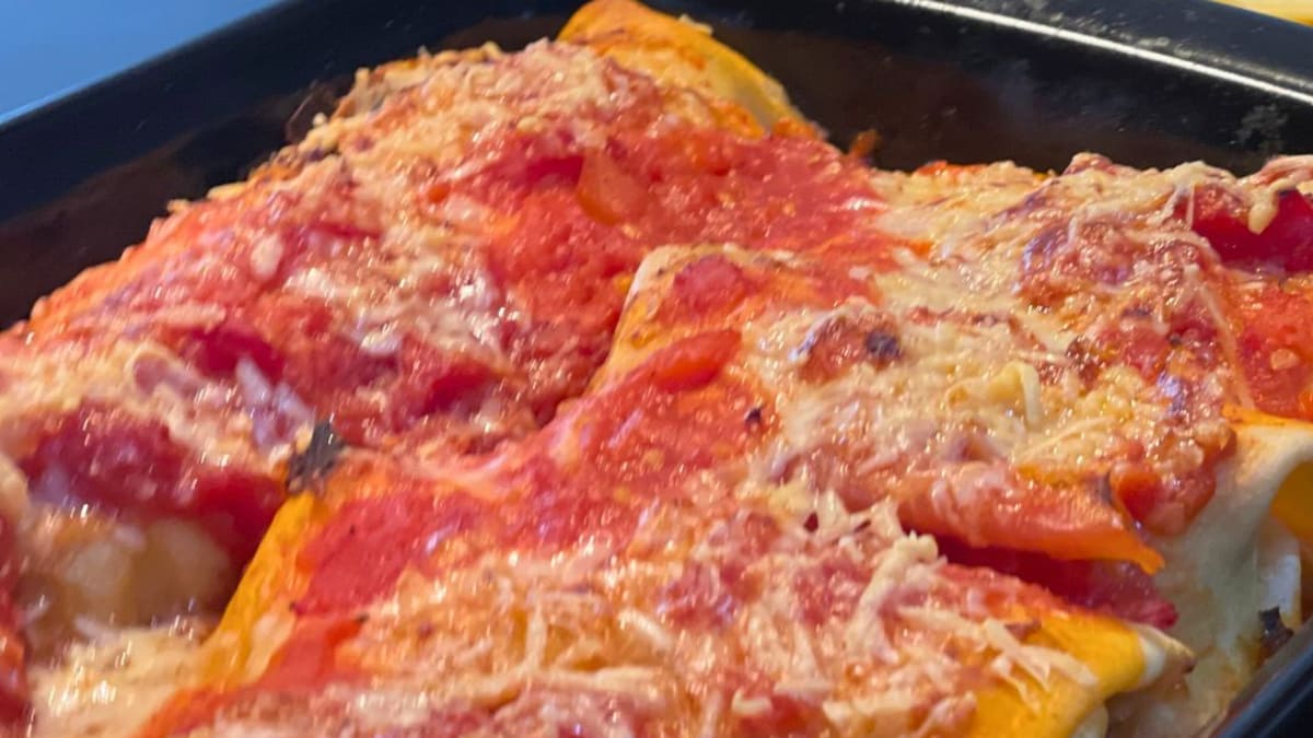 Imagem ilustrativa da receita PANQUECA DE CARNE MOÍDA COM QUEIJO