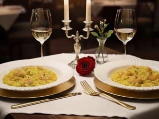 Imagem ilustrativa da receita RISOTO DE CAMARÃO COM LIMÃO SICILIANO
