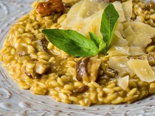 Imagem ilustrativa da receita RISOTO DE FUNGHI TRADICIONAL FÁCIL DE FAZER