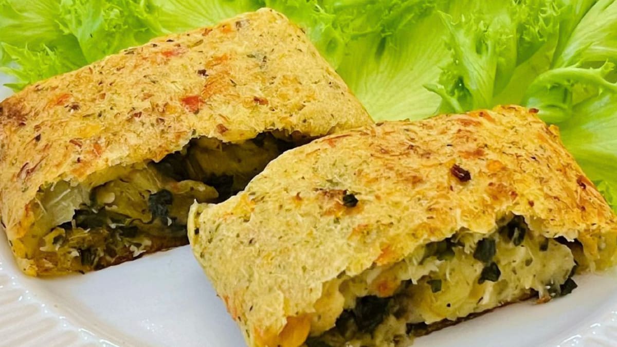 Imagem ilustrativa da receita ROCAMBOLE DE BACALHAU E MANDIOCA