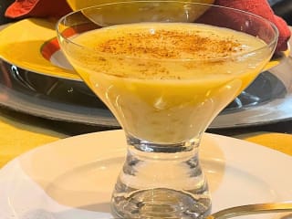 Imagem ilustrativa da receita SAGU COM SUCO DE MILHO E LEITE DE COCO