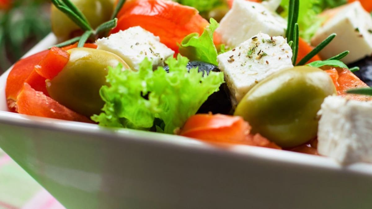 Imagem ilustrativa da receita SALADA À MODA GREGA