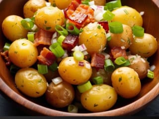 Imagem ilustrativa da receita SALADA DE BATATA ALEMÃ